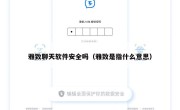 雅致聊天软件安全吗（雅致是指什么意思）