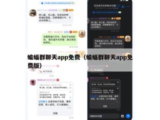 蝙蝠群聊天app免费（蝙蝠群聊天app免费版）