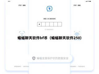 蝙蝠聊天软件bf币（蝙蝠聊天软件250）