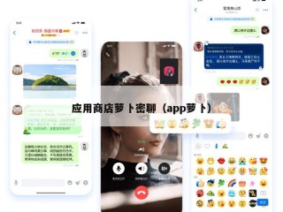 应用商店萝卜密聊（app萝卜）
