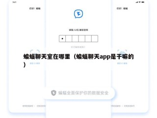 蝙蝠聊天室在哪里（蝙蝠聊天app是干嘛的）