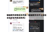 蝙蝠聊天卸载后文件夹（蝙蝠聊天软件注销后会在好友列表消失吗）