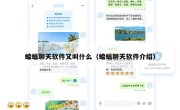 蝙蝠聊天软件又叫什么（蝙蝠聊天软件介绍）