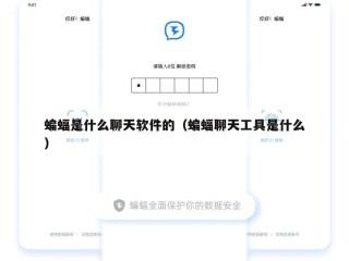 蝙蝠是什么聊天软件的（蝙蝠聊天工具是什么）