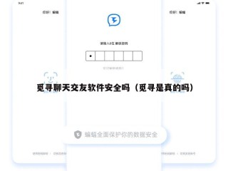 觅寻聊天交友软件安全吗（觅寻是真的吗）