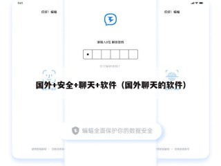 国外+安全+聊天+软件（国外聊天的软件）