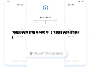 飞机聊天软件安全吗知乎（飞机聊天软件叫啥）