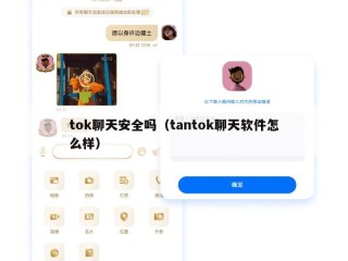tok聊天安全吗（tantok聊天软件怎么样）