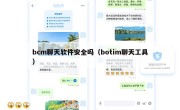 bcm聊天软件安全吗（botim聊天工具）