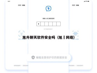 旭升聊天软件安全吗（旭昇网络）