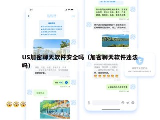 US加密聊天软件安全吗（加密聊天软件违法吗）