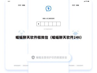 蝙蝠聊天软件租微信（蝙蝠聊天软件246）