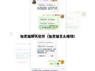 加密猫聊天软件（加密猫怎么赚钱）