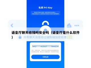 语音厅聊天收钱吗安全吗（语音厅是什么软件）