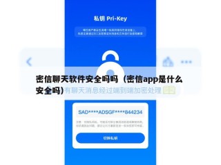 密信聊天软件安全吗吗（密信app是什么 安全吗）
