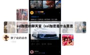 ssl加密的聊天室（ssl加密是什么意思）