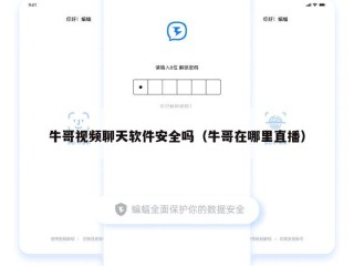 牛哥视频聊天软件安全吗（牛哥在哪里直播）