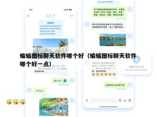 蝙蝠图标聊天软件哪个好（蝙蝠图标聊天软件哪个好一点）