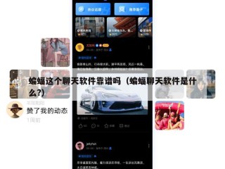 蝙蝠这个聊天软件靠谱吗（蝙蝠聊天软件是什么?）
