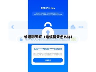 蝙蝠聊天呢（蝙蝠聊天怎么样）