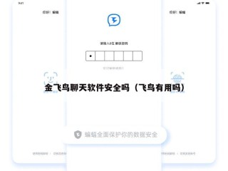 金飞鸟聊天软件安全吗（飞鸟有用吗）