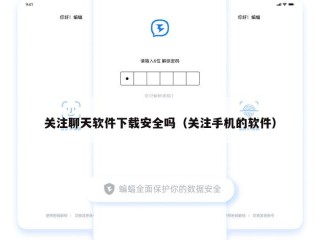 关注聊天软件下载安全吗（关注手机的软件）