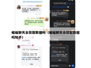 蝙蝠聊天会获取数据吗（蝙蝠聊天会获取数据吗知乎）
