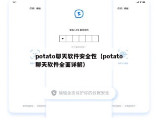 potato聊天软件安全性（potato聊天软件全面详解）