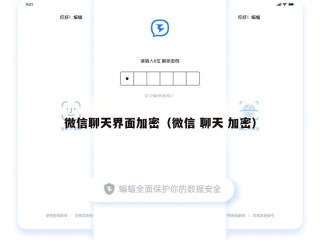 微信聊天界面加密（微信 聊天 加密）