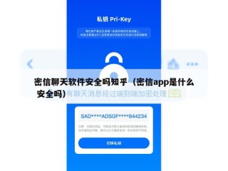 密信聊天软件安全吗知乎（密信app是什么 安全吗）