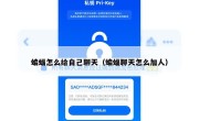 蝙蝠怎么给自己聊天（蝙蝠聊天怎么加人）