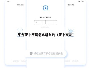 平台萝卜密聊怎么进入的（萝卜交友）
