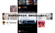 爱友聊天软件安全吗（爱聊交友app是什么）