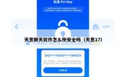 天意聊天软件怎么样安全吗（天意17）
