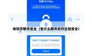 啥软件聊天安全（有什么聊天软件比较安全）