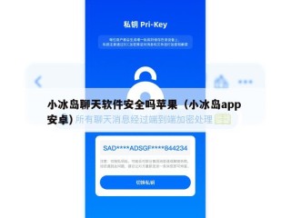 小冰岛聊天软件安全吗苹果（小冰岛app 安卓）
