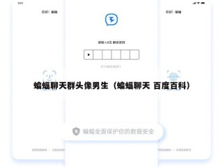 蝙蝠聊天群头像男生（蝙蝠聊天 百度百科）