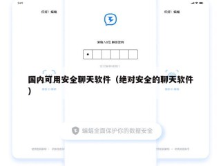 国内可用安全聊天软件（绝对安全的聊天软件）