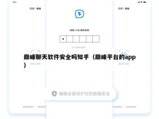 巅峰聊天软件安全吗知乎（巅峰平台的app）