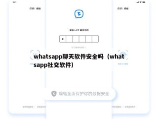 whatsapp聊天软件安全吗（whatsapp社交软件）