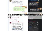 蝙蝠加蜜聊天app（蝙蝠聊天加密失败怎么处理）