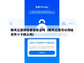 聊天记录转给朋友安全吗（聊天记录可以传给另外一个的人吗）