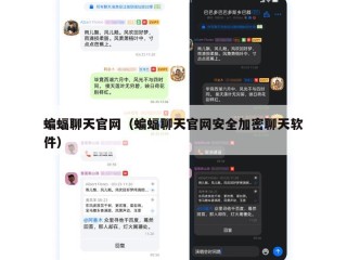 蝙蝠聊天官网（蝙蝠聊天官网安全加密聊天软件）