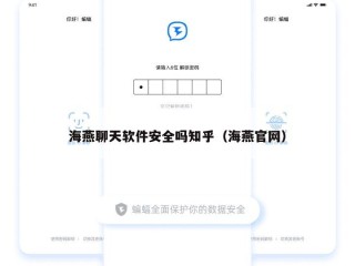 海燕聊天软件安全吗知乎（海燕官网）