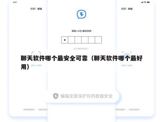 聊天软件哪个最安全可靠（聊天软件哪个最好用）