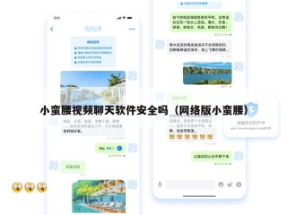 小蛮腰视频聊天软件安全吗（网络版小蛮腰）