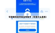 可意聊天软件安全吗知乎（可意什么意思）