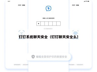 钉钉系统聊天安全（钉钉聊天安全么）