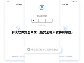 聊天软件安全中文（最安全聊天软件有哪些）