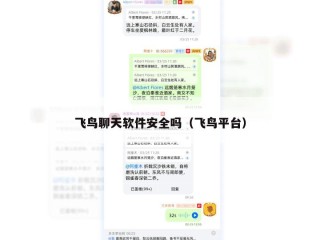 飞鸟聊天软件安全吗（飞鸟平台）